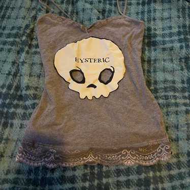 トップス hysteric glamour skull frill camisole Hysteric glamour tank top - Gem