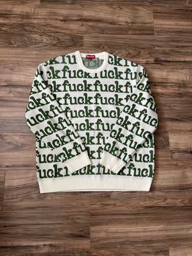Supreme supreme fuck sweater - Gem