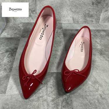 靴 repetto Brigitte red 37.5 23.5 Repetto Paris | Brigitte pointy toe ballerinas | Color