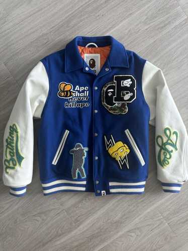 A bathing ape varsity jacket - Gem