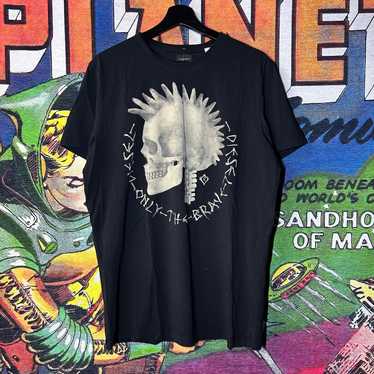 トップス DIESEL archive I LOVE T-shirt brave man New Limited art Diesel only the brave Diesel White Classic T