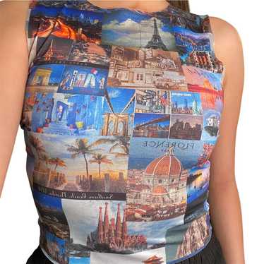 Jaded London 総柄トップス パワーネット Jaded London トップス
