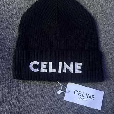 CELINE ビーニー 黒 CELINE ニット帽 / ウール - ブラック | CELINE