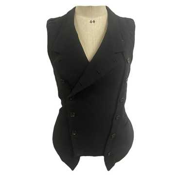 ANN DEMEULEMEESTER 2008SS リバーシブルベストジレXS Ann demeulemeester vest - Gem