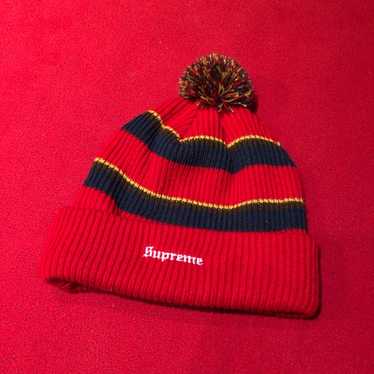 帽子 Supreme Big Stripe Beanie Supreme Big Stripe Beanie (FW24) - $40