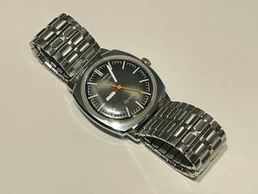 TIMEX Electric 腕時計 ステンレス　ジャンク Vintage 1973 Timex Electronic Watch UFO Silver Space-Age Set