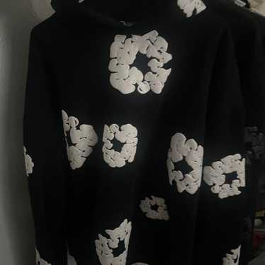 Denim Tears パーカー Navy コットン○関送無料○ Denim Tears Cotton Wreath パーカー | ブラック | FARFETCH JP