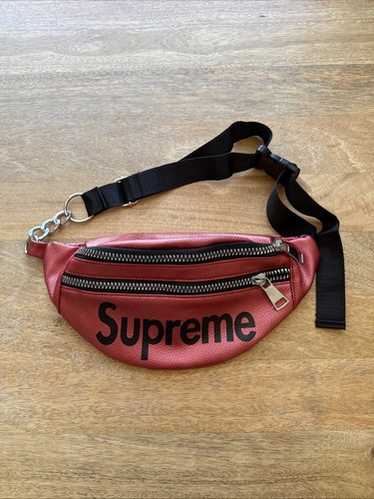 Supreme waist bag red - Gem