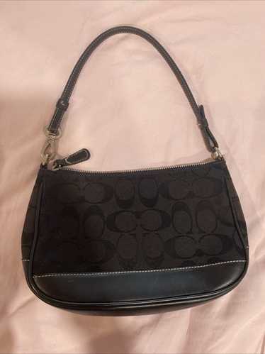 【✨美品✨】COACH ブラック ロゴハンドバッグ6094 楽天市場】コーチ COACH ハンドバッグ シグネチャー 6094 ワン
