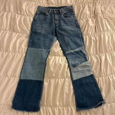 70s patchwork levi's - Gem