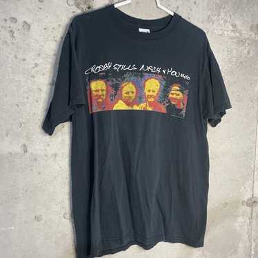 ★Crosby Stills Nash & Young★ ツアーTシャツ2002 ☆Crosby Stills Nash & Young☆ ツアーTシャツ2002 CROSBY