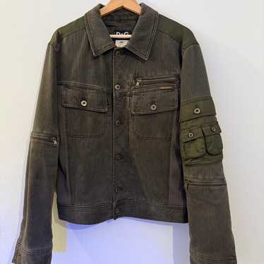 DOLCE&GABBANA ミリタリージャケット　38 カーキ Dolce & Gabbana Camo Bomber Jacket - Size S