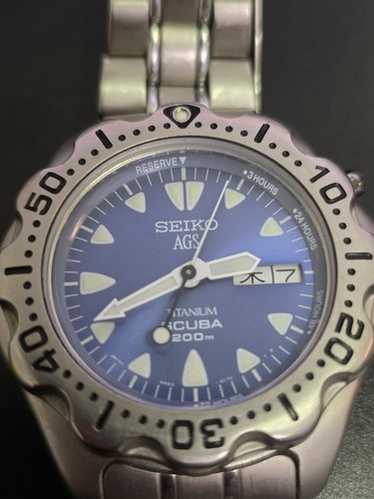 SEIKO AGS SCUBA 200m ダイバーズウォッチ WTS] Vintage Seiko AGS Scuba 200M - ???? Deep Navy Blue