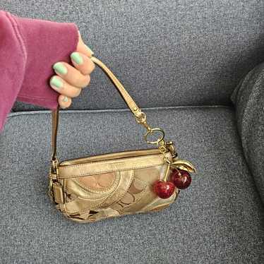 極美品 vintage coach old Y2K mini Boston $175 free shipping ❌SOLD❌ Y2K Coach Denim Signature Mini