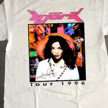Bjork Post TOUR Tシャツ ビョーク　 90s　本物 Bjork Post TOUR Tシャツ ビョーク 90s 本物