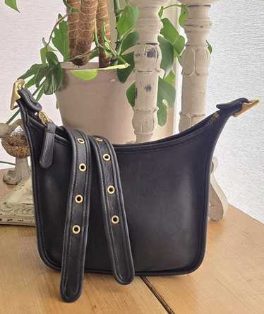 バッグ 00s old coach 913-324shoulderbag leather Old Coach 9135 Crossbody Bag Shoulder Bag Black Leather | eBay