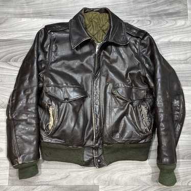 Vintage mens horsehide leather - Gem