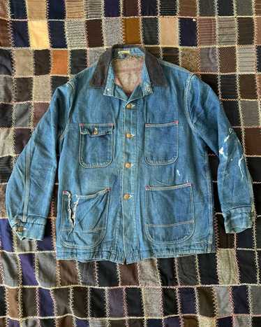 ジャケット・アウター 50s SANFORIZED CHORE JACKET 50's Universal Overall Stonecutter Sanforized Denim Work