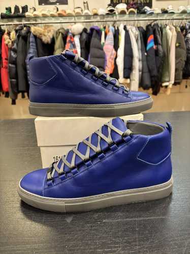 BALENCIAGA Arena Low ネイビー スニーカー EU40 BALENCIAGA Arena Low ネイビー スニーカー EU40 - メルカリ