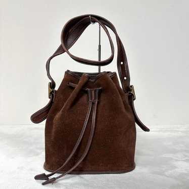 Vintage coach suede bucket - Gem