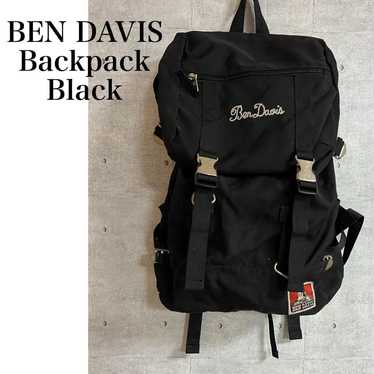 BEN DAVIS ブラックバックパック リュック バックパック – ベンデイビス公式通販サイト