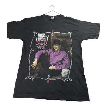 ミュージシャン Tracy Lawrence t-shirt Vintage 90s Vintage 90s Tracy Lawrence Autographed T Shirt Size XL