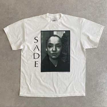 Sade Love Deluxe World Tour '93 Tシャツ　XL Sade Love Deluxe World Tour 1993 graphic T shirt basic black