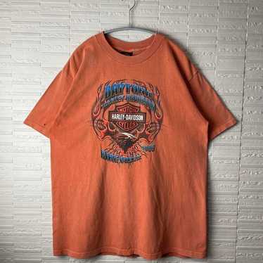 90s 00s Harley Davidson Flame ビッグロゴ tシャツ Vintage 90s Harley Davidson Flame Logo T Shirt XL | eBay