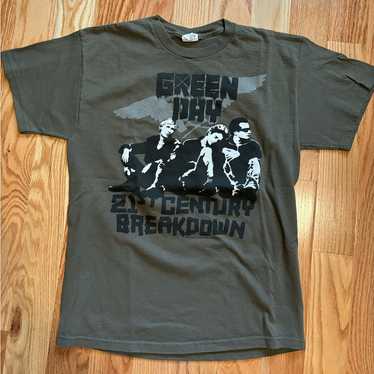 【洗濯済】GreenDay Tour 黒Tシャツ XL Green day - 21st - Gem