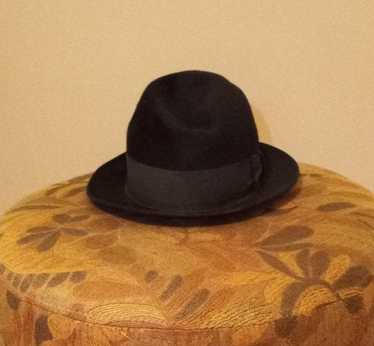 帽子 50s Vintage Borsalino SAVOY 7 1/4 58cm Borsalino Vintage Fedora Hat [Borsalino ALESSANDRIA] [1950s