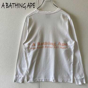 [激レア]90s～ A BATHING APE T-shirt A BATHING APE tシャツ 90年代 旧タグ NIGO 裏原 - メルカリ