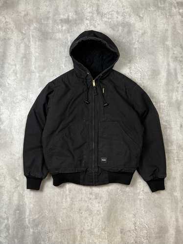 walls workwear vintage ダウンジャケット Lサイズ Vintage Men's Walls Workwear Canvas Hooded Jacket XL Zip