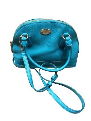 バッグ Coach crossbody mini shoulder blue y2k Small blue coach shoulder - Gem