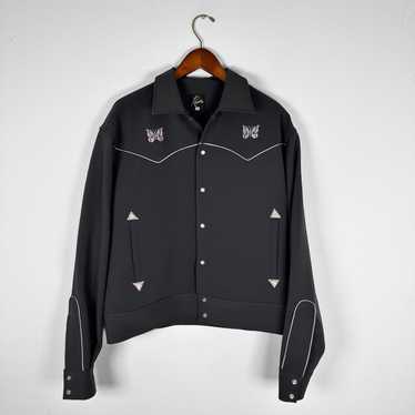 Needles cowboy ジャケット セットアップ 黒 NEEDLES/ニードルズ/PIPING COWBOY JACKET - DOUBLE CLOTH