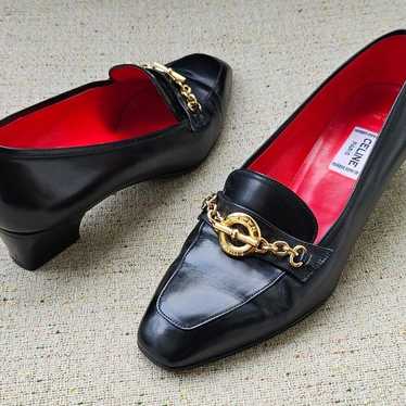 靴 Vintage celine shoes Vintage CELINE Pump in Patent Cousu Main Shoes Women's 36.5