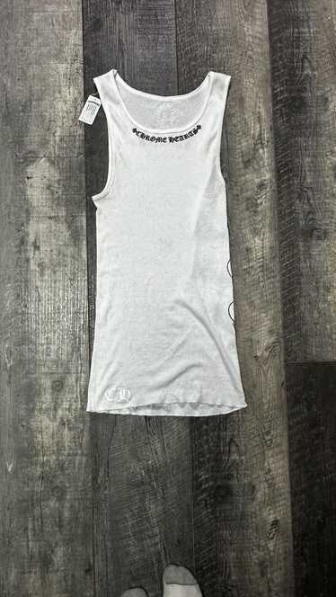 chrome hearts LOVE YOU CREW Sサイズ Chrome Hearts LOVE YOU Letter White Sweatershirt - SRM