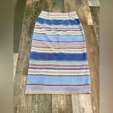 スカート Vintage Vivaldi blue denim pencil skirt Levis Women's Levi's® Authorized Vintage Pencil Skirt Blue