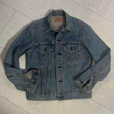 ジャケット・アウター 70's Levis 70505 Care Tag Small e Genuine 70s Levis Denim Big E Type III 70505 0217 Trucker