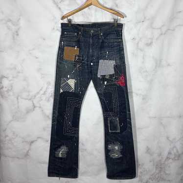 希少 KAPITAL キャピタル boro patchwork pants 楽天市場】KAPITAL キャピタル 19SS BORO シモキタショート