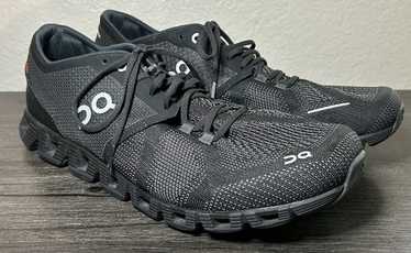 On Cloud X ブラックスニーカー ON Brand Cloud X 3 All Black/Grey Women's Running Shoes NEW