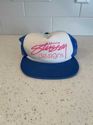 90’s Stussy つば付き耳当て 90's 90年代 old Stussy 耳当て付き ニットキャップ ビーニー