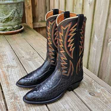 Nocona alligator boots size - Gem