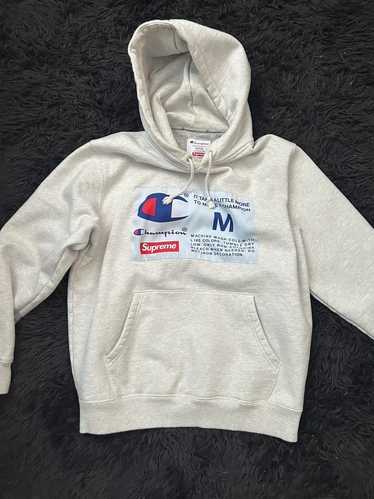 Supreme Champion® Hooded Sweatshirtグレー Supreme Champion Hooded Sweatshirt Grey Men's - FW16 - US