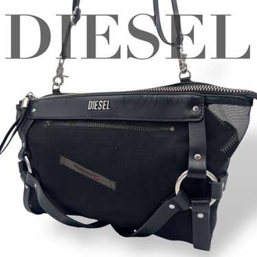 バッグ DIESEL Archive Denim Shoulder Bag 2000s DIESEL Archive Denim Shoulder Bag 2000s