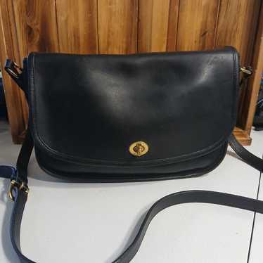 Vintage Coach City Bag Navy 9790 オールドコーチ Vintage Coach #9790 City Bag Talk (#9785 see description for