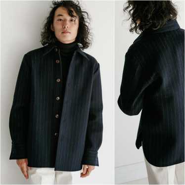 SÉFR セファー　ウールジャケット Sefr (セファ) ENZO JACKET MIDNIGHT VELOUR (SS24ENZOMID)