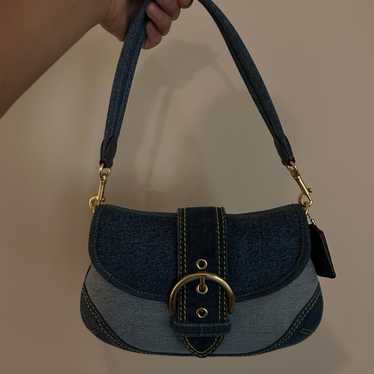 バッグ Coach Vintage Soho Leather Shoulder Bag Coach 10578 Leather Soho Shoulder Bag Handbag for sale