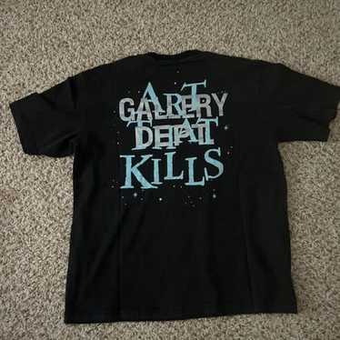 Gallery Dept Art That Kills Tシャツ XL 黒 Gallery Dept. Art That Kills Logo Reversible T-Shirt Vintage