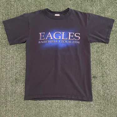 EAGLES FAREWELL TOUR 2004 Tシャツ M 古着 00s EAGLES 「Farewell I Tour」 ツアー ロック バンド T