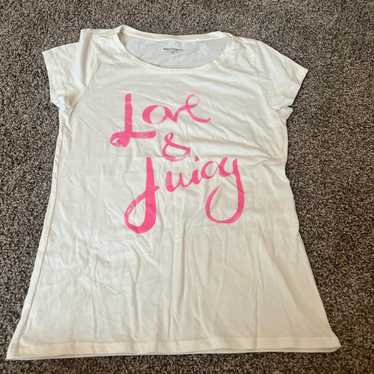 Juicy Couture アニバーサリー Tシャツ ホワイト JUICY COUTURE WHITE T SHIRT – PCZ Kids Designerwear